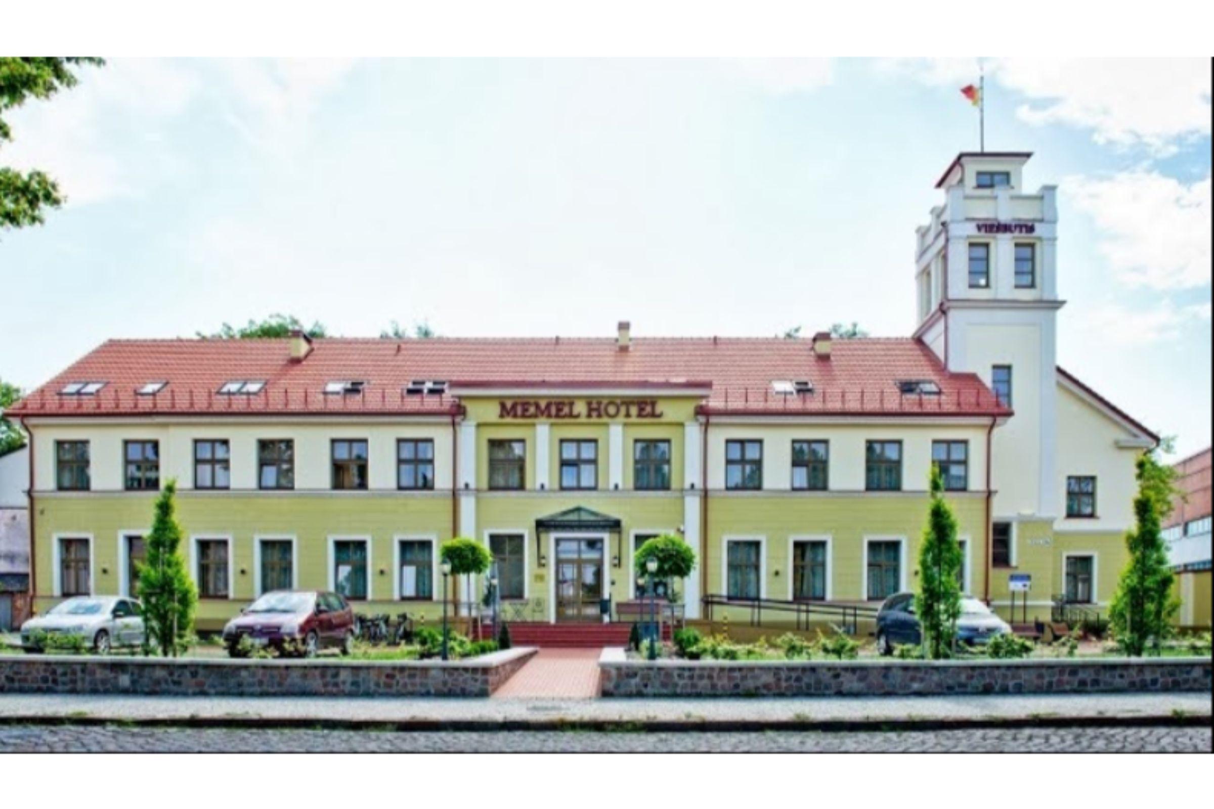 Memel Hotel Klaipeda Bagian luar foto