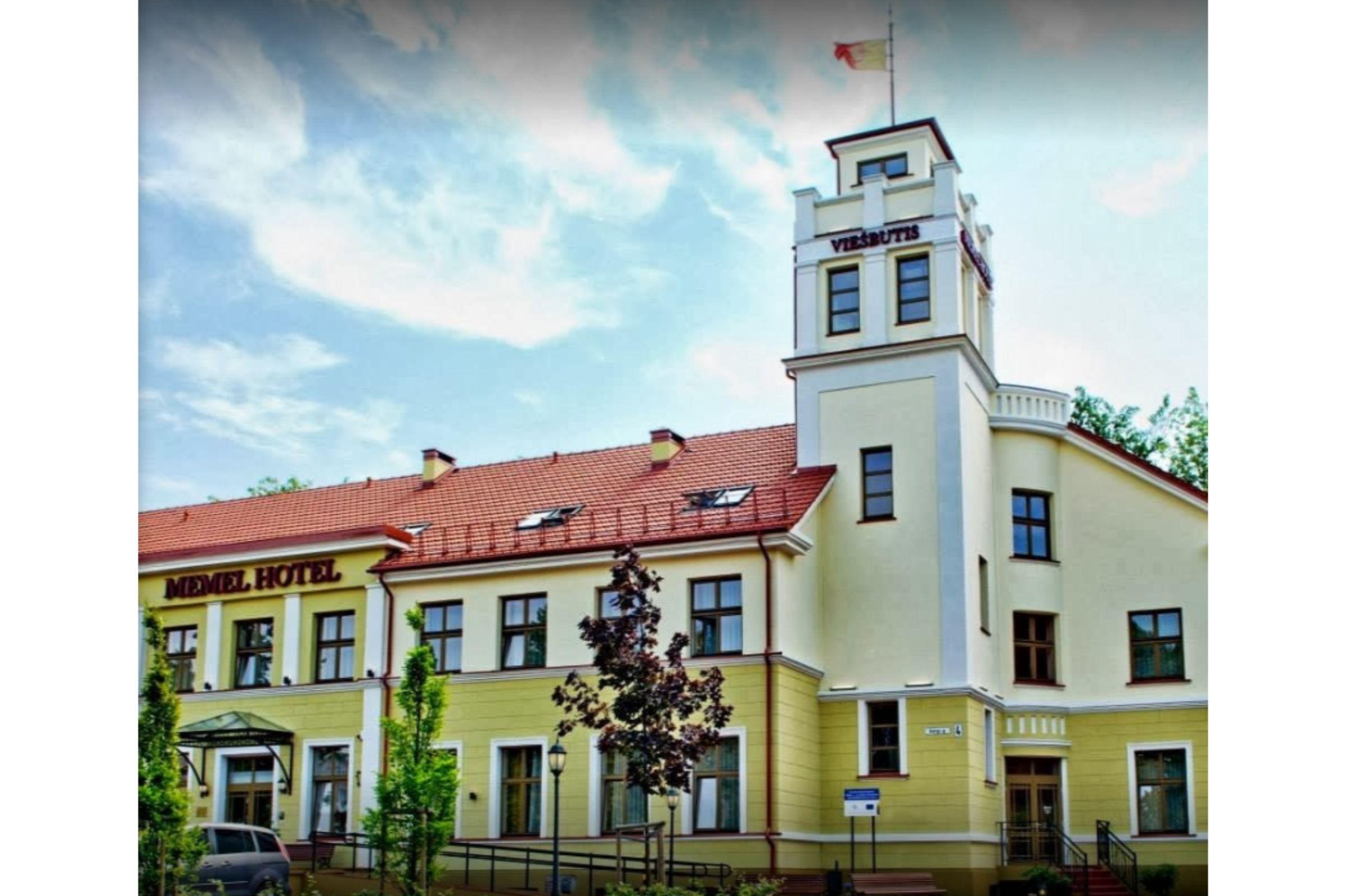Memel Hotel Klaipeda Bagian luar foto