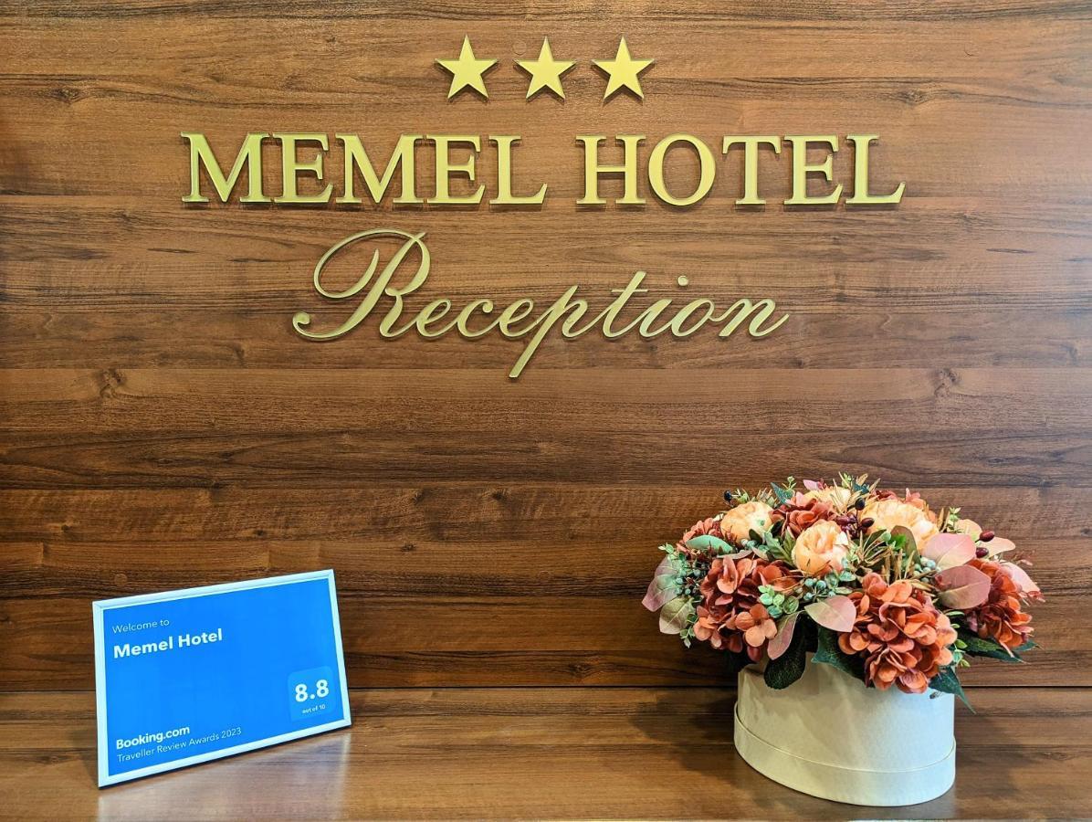 Memel Hotel Klaipeda Bagian luar foto