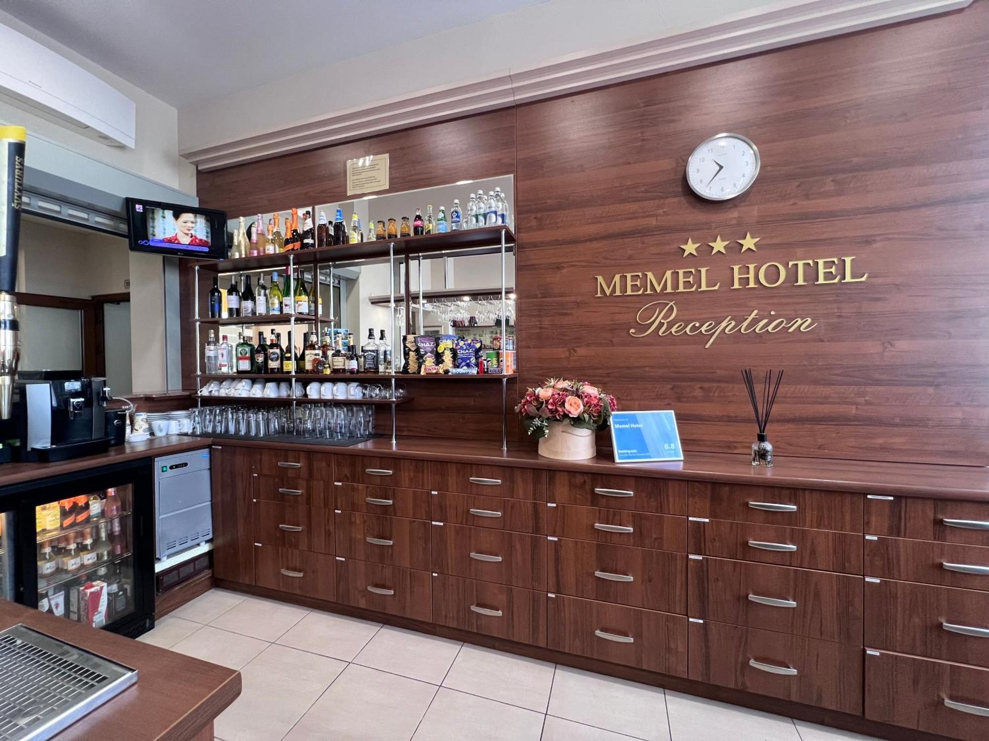Memel Hotel Klaipeda Bagian luar foto