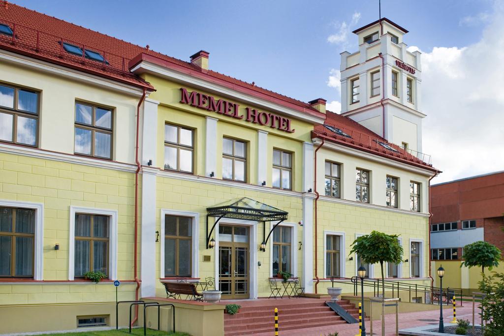 Memel Hotel Klaipeda Bagian luar foto
