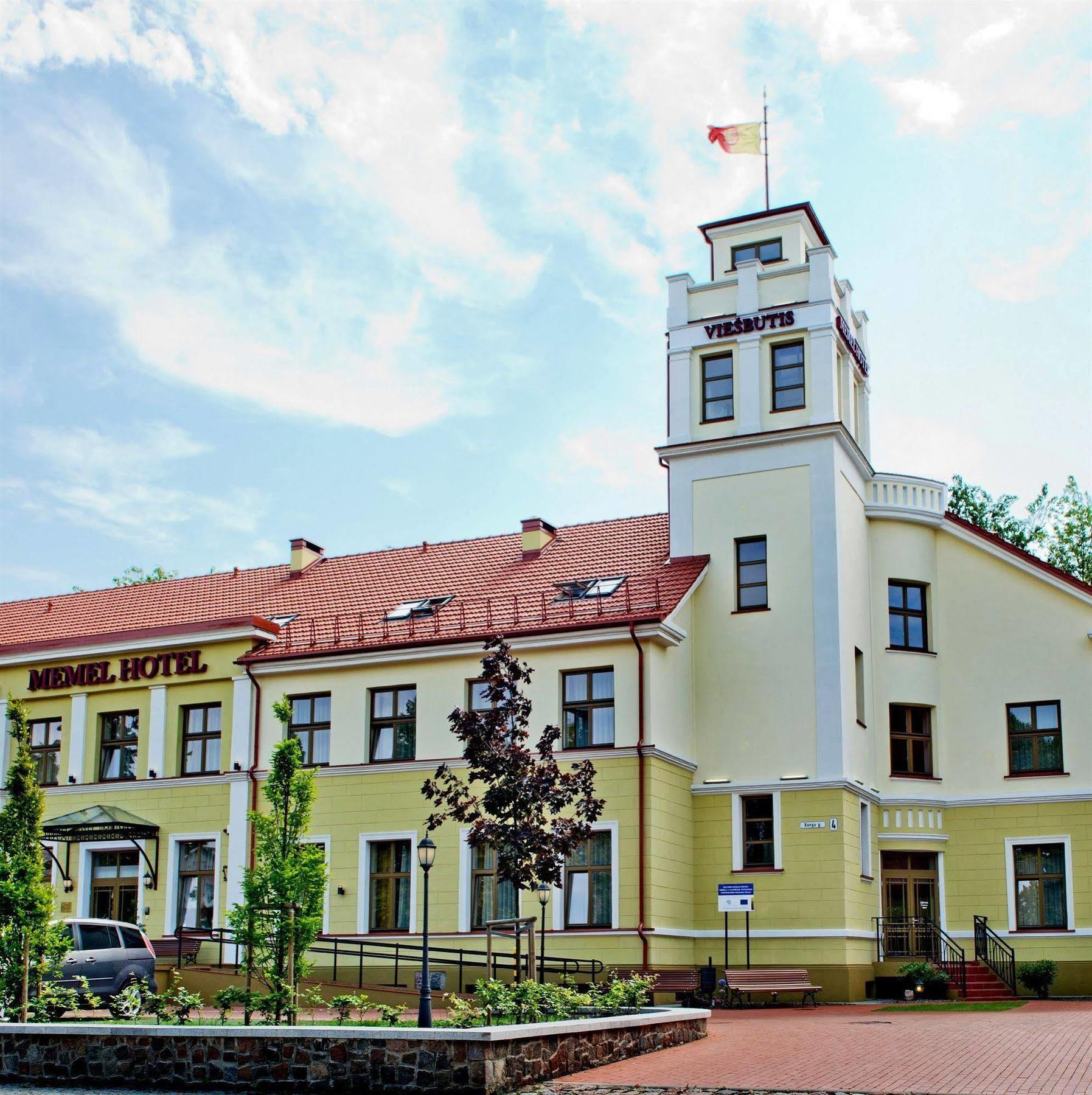 Memel Hotel Klaipeda Bagian luar foto