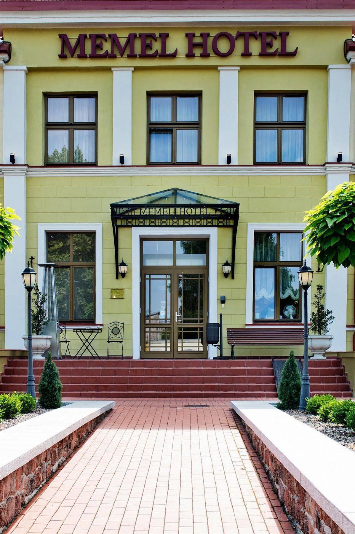 Memel Hotel Klaipeda Bagian luar foto